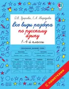 Русский язык. 1-4 класс. Все виды разбора по русскому языку.