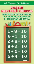 Математика. 1 класс. Самый быстрый способ выучить состав числа и научится считать в пределах десятка.