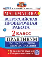 Всероссийские проверочные работы (ВПР). Математика. 2 класс. Практикум. ФГОС Новый. (две краски).