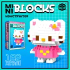 Конструктор Mini Blocks «Кошечка». UNICON. 182 детали.