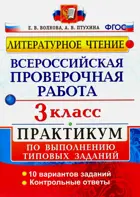 Всероссийские проверочные работы (ВПР). Литературное чтение. 3 класс. Практикум.