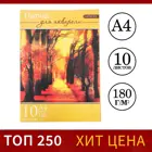 Папка для акварели А4, 10 листов, блок 180 г/м 2. Пейзаж.