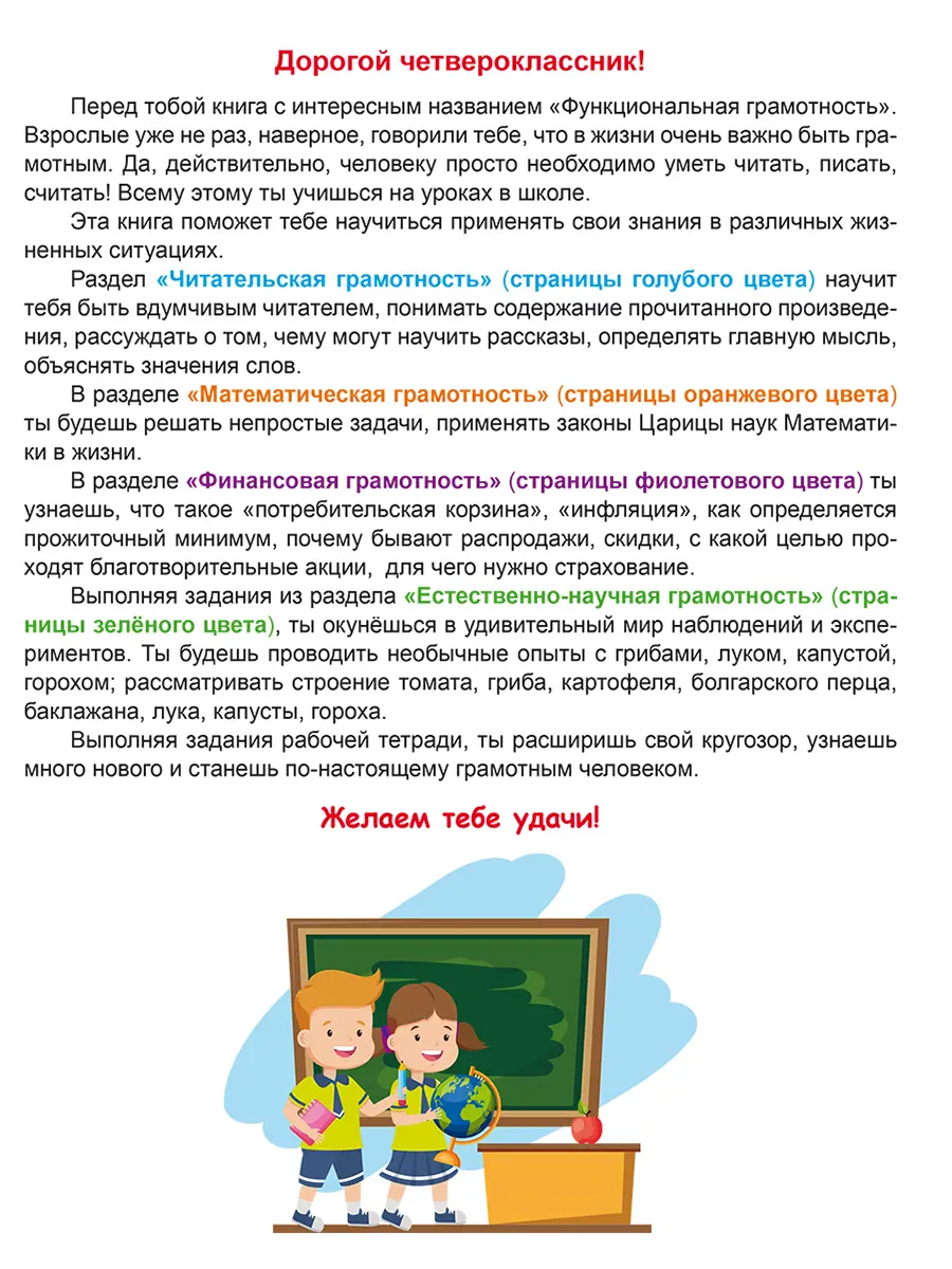 Буряк. Функциональная грамотность. 4 класс. Тренажер для школьников —  купить по ценам от 249 ₽ в Москве | интернет-магазин Методлит.ру