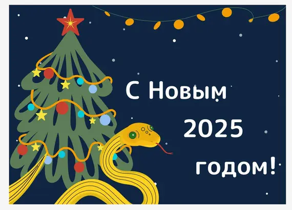 С Новым 2025 годом!